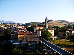 Skyline of Belforte all'Isauro