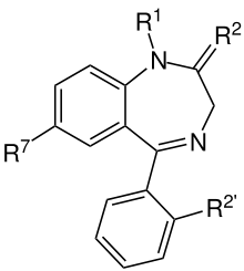 Benzodiazepine Structural Formula V1.svg