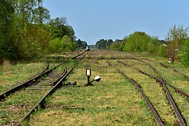 Widok ogólny stacji od strony wschodniej