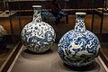 A pair of complementary flasks from Yongle period (1402–1424)]]