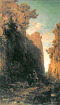 Carl Spitzweg: Flykten till Egypten, 1875–1879