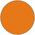 A circle of orange