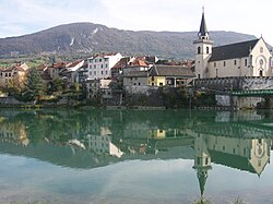 Skyline of Seyssel