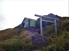 御浜神社と御浜小屋