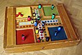 Image 31Parcheesi is an American adaptation of a Pachisi, originating in India. (from Game)