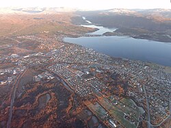 View of the town