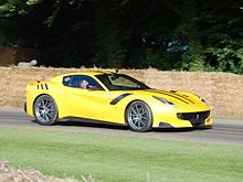 Voici une image de la Ferrari F12 TDF