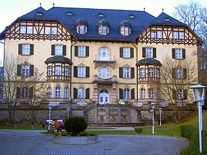 Das alte Stebener Kurhaus aus wilhelminischer Zeit, heute Relaxa Hotel