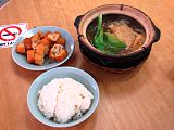 Bak kut teh with rice and you tiao fritters