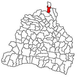 Location in Dolj County