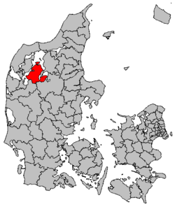 Location in Denmark