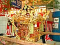 Kichijoji's gold and platinum plated Mikoshi