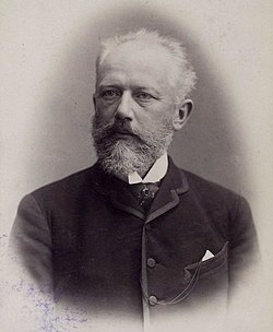 Émile Reutlingerin ottama valokuva Tšaikovskista, 1888.