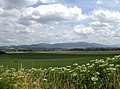 Blick auf das Tokajer Gebirge nahe Tornyosnémeti