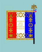 Drapeau modèle de 1812 (revers)