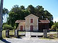 L'ancienne gare de Cabanac (août 2015).