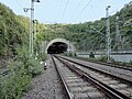 Schnellfahrstrecke Mannheim-Stuttgart, Nordwestportal des Rollenbergtunnels, Abzweig zur Verbindungskurve Ubstadt Richtung Heidelberg.