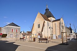 Skyline of Méobecq