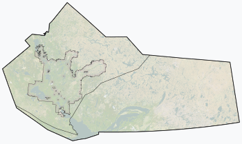 North Slave Region is located in North Slave, Northwest Territories