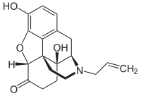 Struktur von Naloxon