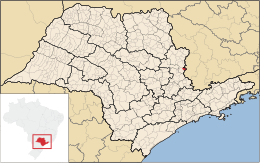 Santo Antônio do Jardim – Mappa