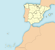 Carte de l'Espagne.