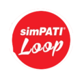 Logo simPATI Loop, sebelum diubah menjadi Telkomsel LOOP[5]