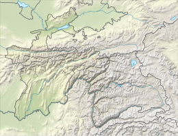 Mappa di localizzazione: Tagikistan