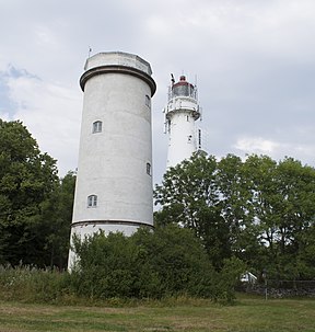 Alter und neuer Leuchtturm auf der Insel Jomfruland