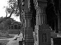 Krishnapura Chhatri from inside