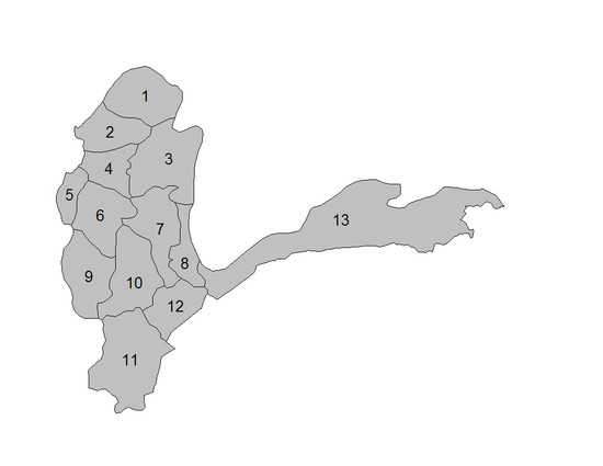 Distrikter i provinsen Badakhchan