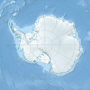 Location of Artigas Base in Antarctica