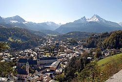 Skyline of Berchtesgaden