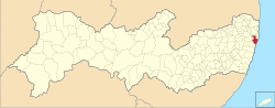 Location in the state of Pernambuco