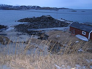 Hamnen i Grense Jakobselv, 2011.