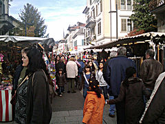 Herbstmarkt in Wald