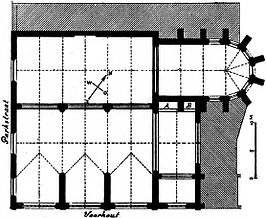 Plattegrond uit ± 1907