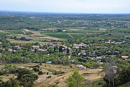 Gezicht op Saint-Bauzille-de-Montmel