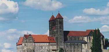 Ilesia colexal de San Servatius en Quedlinburg