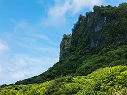 Ritidian Point, the northernmost point on Guam, in the Guam National Wildlife Refuge