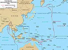 A map of the Asia-Pacific region