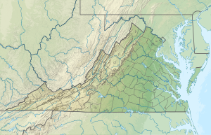 Map of Bull Run mouth location