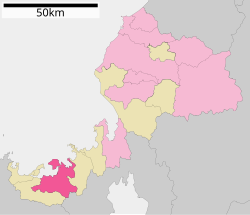 Obaman sijainti Fukuin prefektuurissa