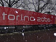 Neuropol (modified) in use in the Torino 2006 wordmark