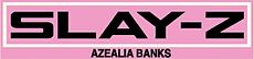 Logo del disco Slay-Z