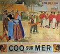 Plakkaat "Le Coq-sur-Mer", 1898