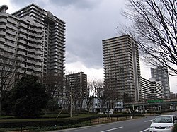 A street in Hikarigaoka, Nerima