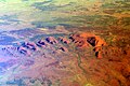 Kata Tjuta vanuit de lucht