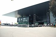 Le palais des congrès de Lucerne (Suisse).