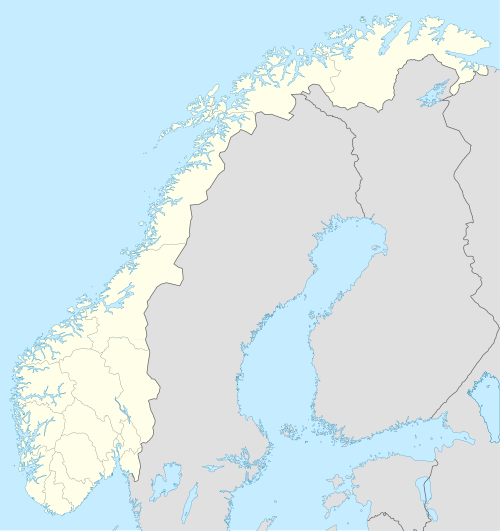 Kart over lag i Eliteserien 2024